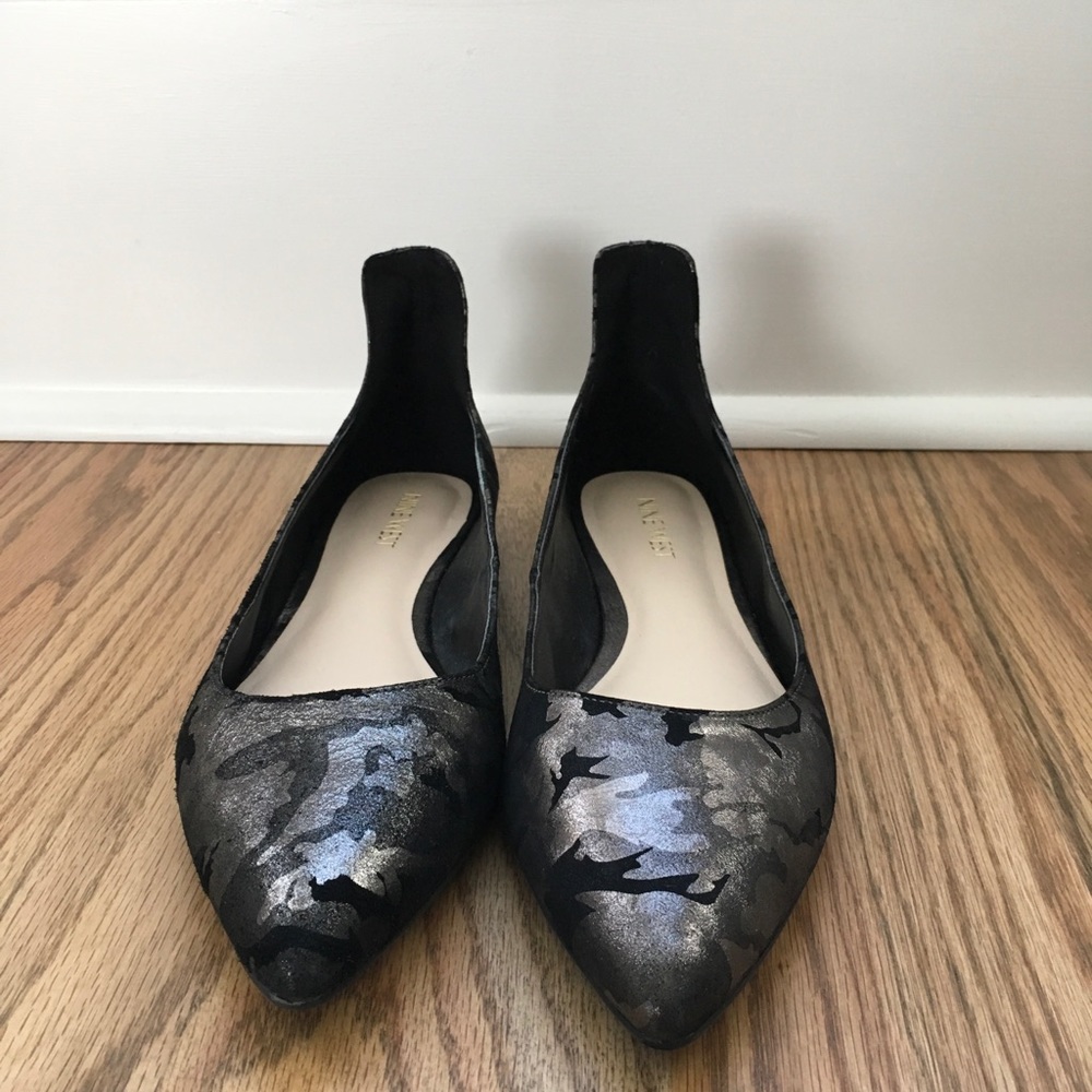 Never Worn Nine West Camo flats